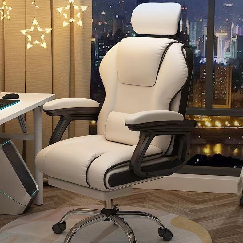 Home Computer Chair, Internet Celebrity Gaming Chair, Comfortable Live Broadcast Chair, Long-Sitting Office Chair, University Dormitory Swivel Chair, Single Chair