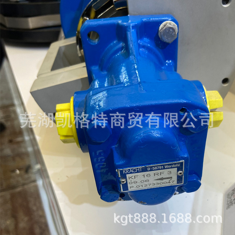 供应德国KRACHT克拉克油泵KF16RF3齿轮泵 风电齿轮箱润滑泵供给泵