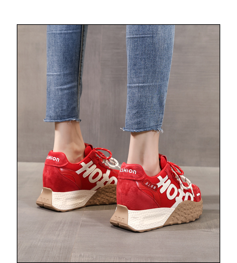 Giày sneaker nữ đế dày lưới thoáng khí phong cách cổ điển — màu sắc chi tiết 13