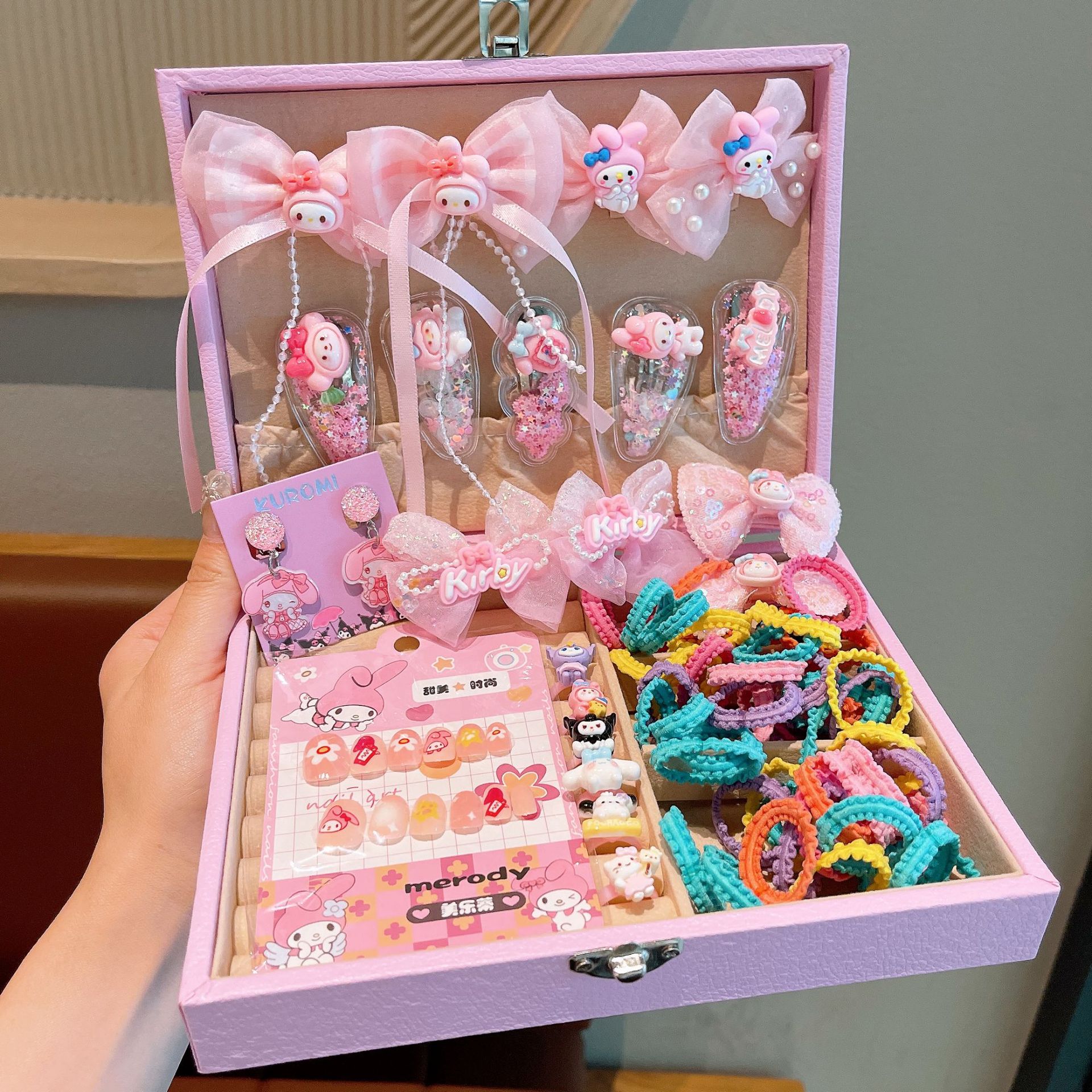 Juego de caja de regalo pequeña Melody de 72 piezas