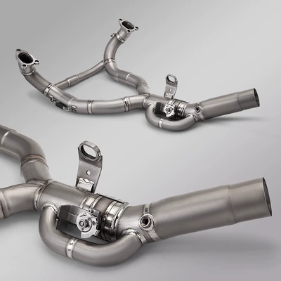 Exhaust pipe modification of the Waterbird R1300GS