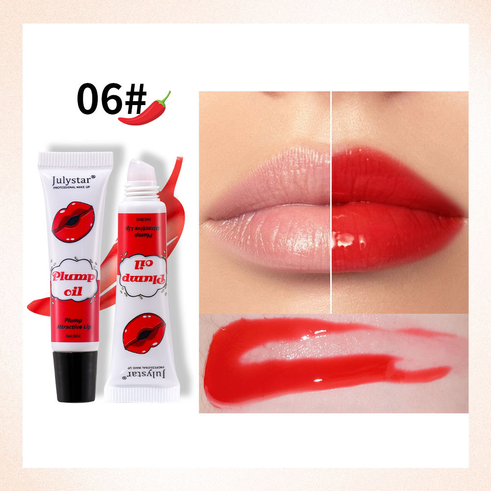 Julystar Lip Makeup, Hydrating Lip Oil, Mirror Moisturizing, Chubby Lips, Long-lasting Waterproof Lip Gloss, wholesale for export undefined