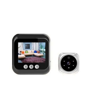 Factory direct electronic smart cat eye wireless with screen visual doorbell two-way intercom HD home anti-theft