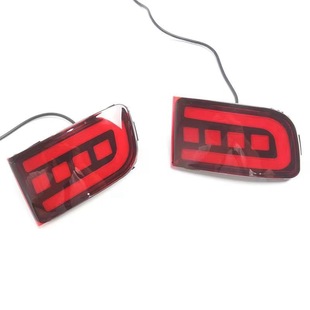 Laodao lc120 rear fog lamp assembly LED streamer brake taillight 03-09 Prado rear bumper lamp modification