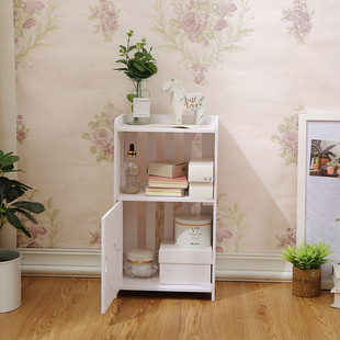 Scandinavian Bedroom Small Table Simple Wooden Bedside Table Solid Wood Bedside Table Storage Cabinet Solid Wood Leg Bedside Small Cabinet