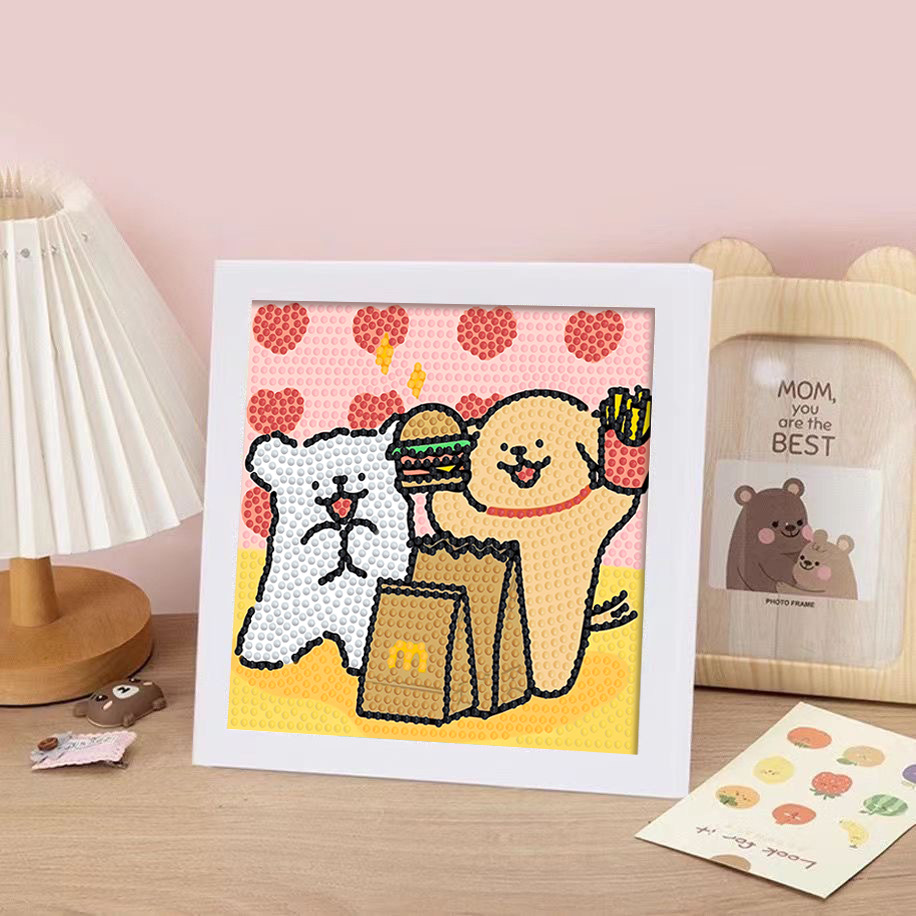 사각 프레임 ZJ18(사진 프레임 키트와 함께 제공)