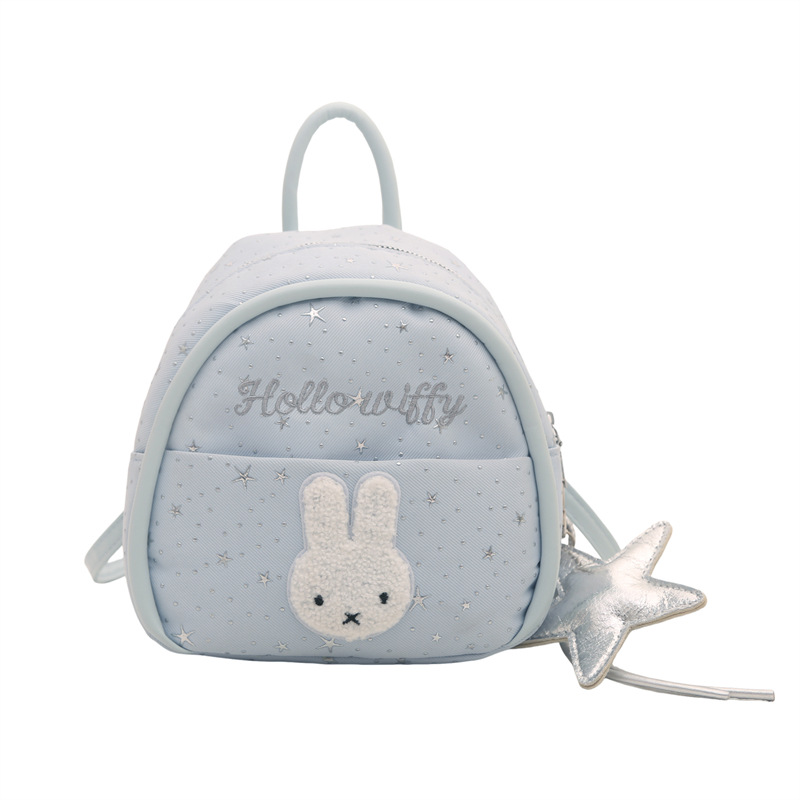 Nicho colegio estilo mochila portátil mujer 2026 nueva moda simple dibujos animados versátil viaje ocio mochila de moda