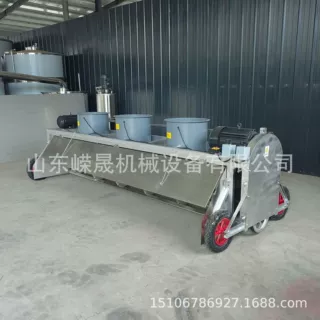酿酒用的打茬机 不锈钢凉茬机 自走式茬拌曲机拌料机