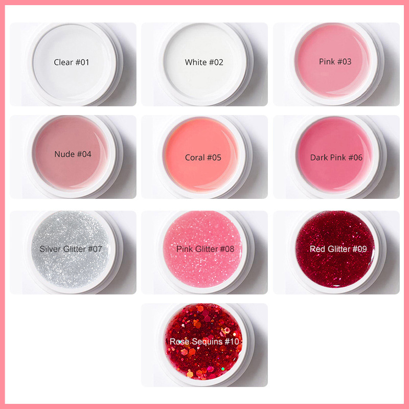 Cute Sweet Solid Color Plastic Nail Polish 1 Piece display picture 2