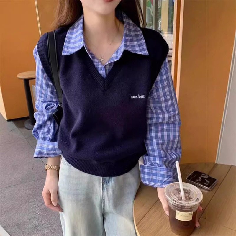 2025秋款 十三行RS家品质 单穿叠穿都好看的韩系休闲百搭衬衫女|undefined