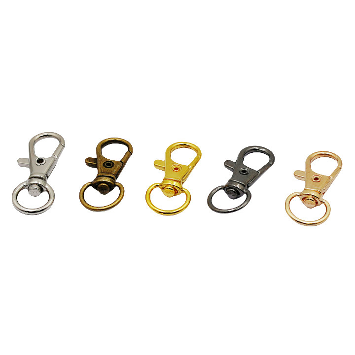 Jewelry Accessories Silver 32mm Lobster Buckle Bronze Keychain Small Dog Buckle k202 Gun Black Jewelry Accessories Silver 32mm Lobster Buckle Bronze Keychain Small Dog Buckle k202 Gun Black