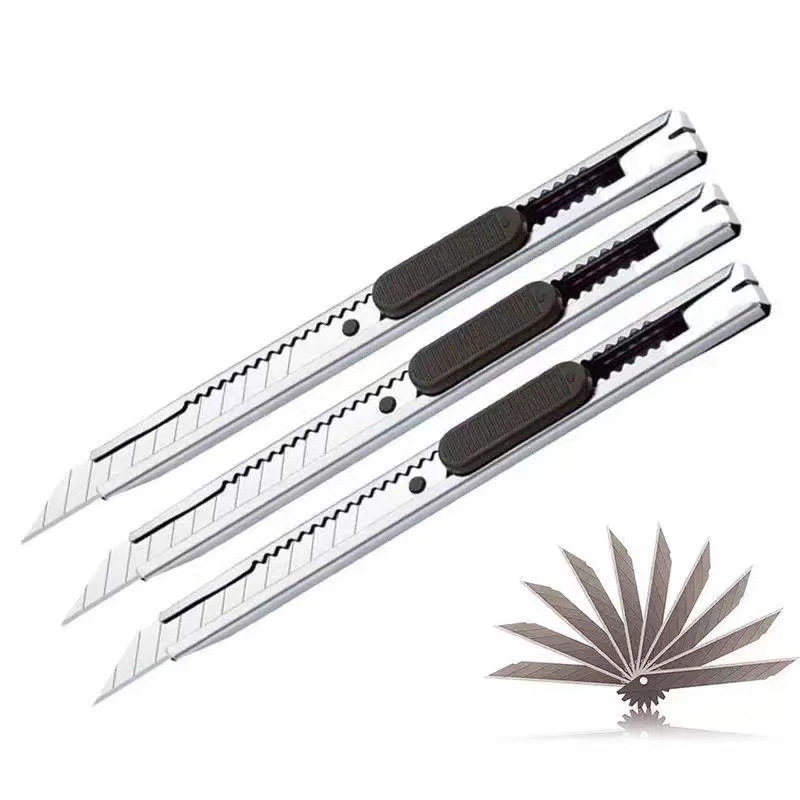 Stainless steel utility knife, small engraving knife, metal paper knife, express knife, unpacking knife, convenient pocket knife