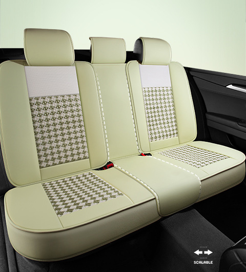 Car seat cover four seasons universal seat cushion summer ice silk breathable car seat cover net red full surround seat cushion generation hair