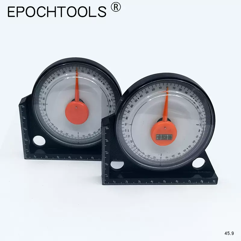 EPOCHTOOLS 带磁水平仪泡 角度倾斜仪 坡度仪器 多功能角度仪工具