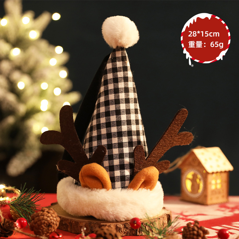 Bolsa de regalo de Navidad Nochebuena pequeño regalo creativo muñeca anciano muñeco de nieve bolsa de manzana niños bolsa de dulces
