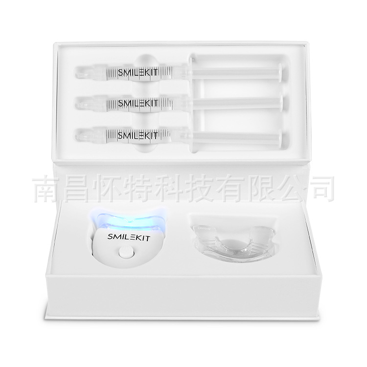OEM ODM flip dientes blanqueamiento conjunto pequeña luz azul image 6