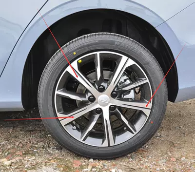 high-grade mirror wire drawing paint | Avtomobil boya qələmləri - geely-electroplated-silver