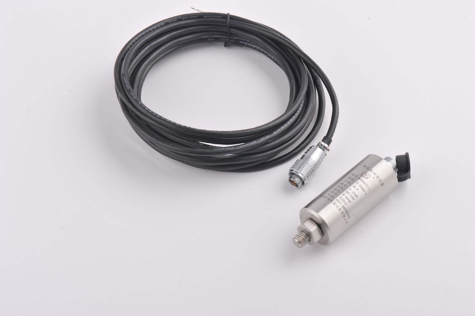 振动速度传感器  两线制一体化振动速度传感器高精度振动测量