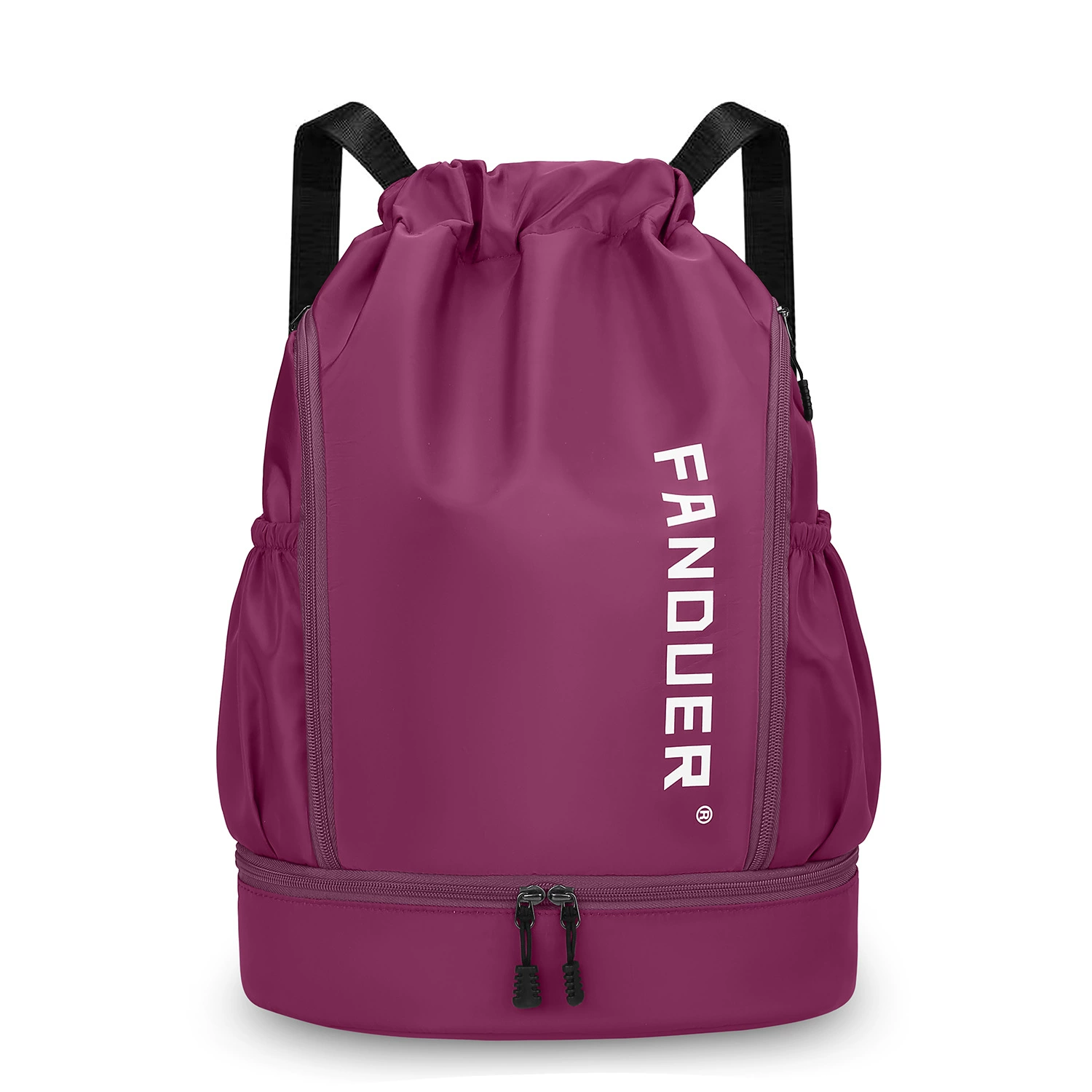 Basketball bag wet and dry separation for swimming, handheld backpack, drawstring
