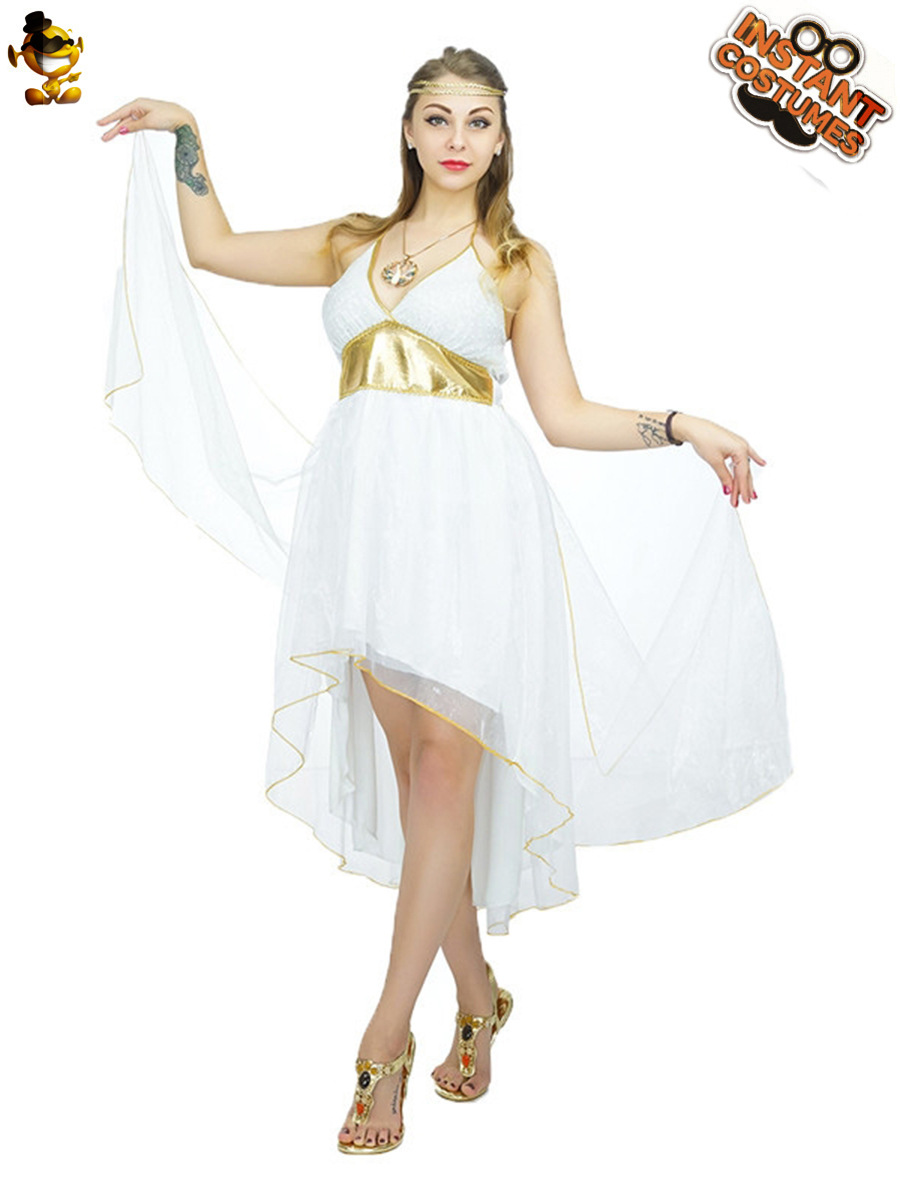 Halloween diosa romana griega Cosplay traje etapa traje rendimiento traje fiesta traje juego de rol