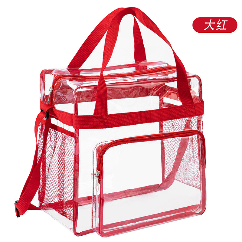 越境アマゾン透明バックパック防水PVC収納大容量学生用バッグ男女兼用バックパックゼリーバッグ