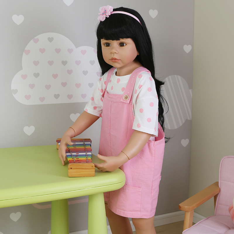 98cm modelo de simulación de Obra Maestra muñeca relación de la vida real colección de modelos de ropa para niños suministro de comercio exterior