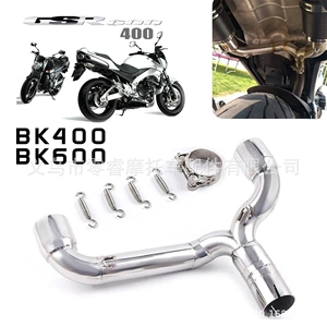 Gsr400 Gsr600 Bk400 Bk600 motosiklet orta hissə SC karbon lifli qaz borusu