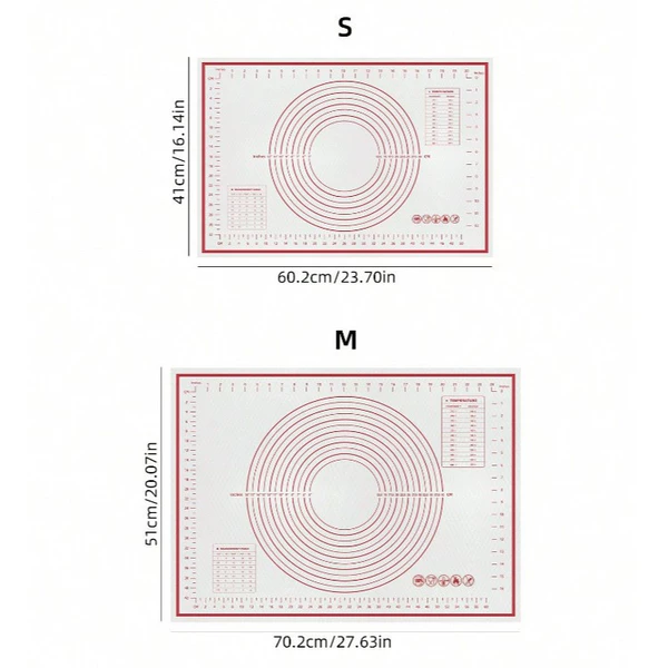 Red kneading mat, 0.4mm