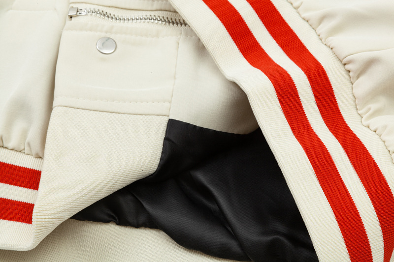 Abbigliamento maschile Gioventù Asciugamano ricamato con lettere Giacca larga ricamata Giacca casual Dopamine Colorblock da uomo e da donna Marchio di moda autunnale_voghion.com