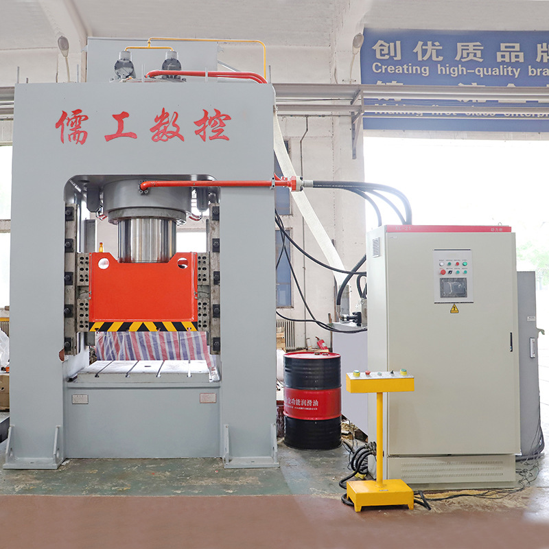 800吨冷压液压机厂家定制800T全自动伺服模压成型拉伸机
