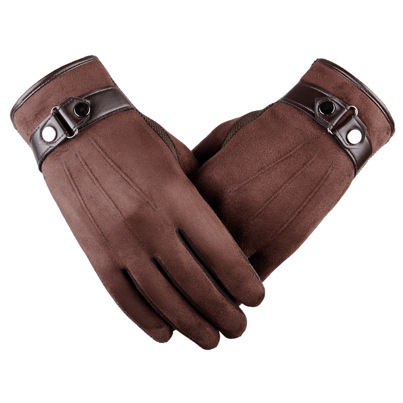 Velluto invernale anticaduta Velluto da uomo caldo touch screen Guanti da guida e da ciclismo per sport all'aria aperta Guanti leggeri da sci caldi e confortevoli_voghion.com