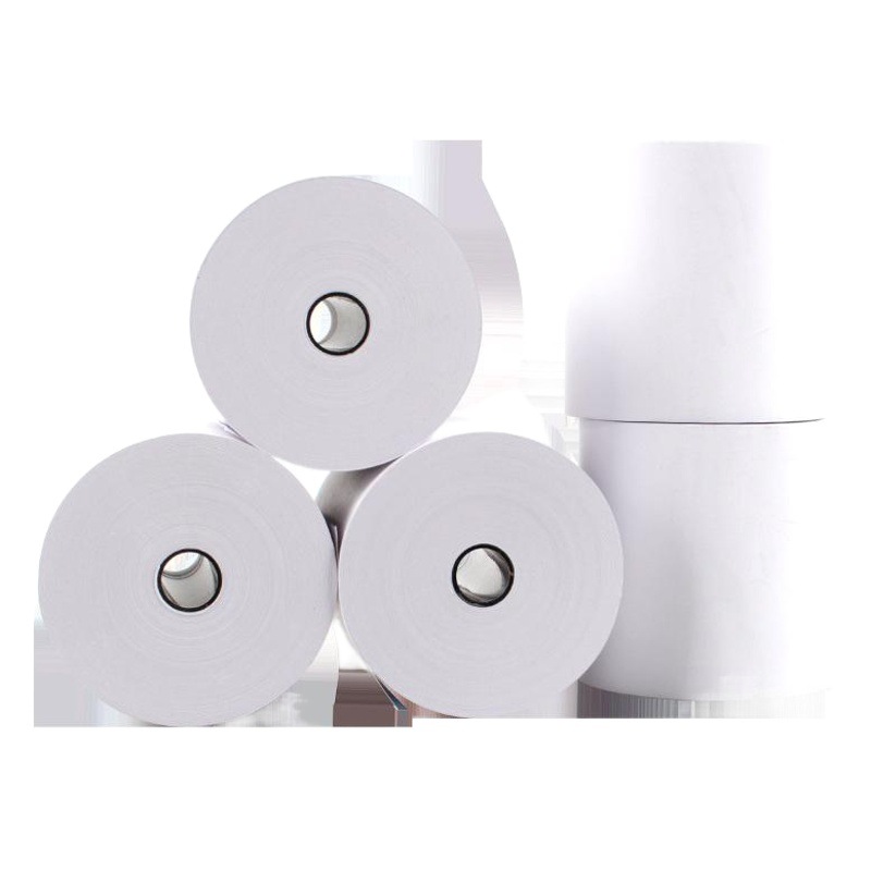 Papel Térmico 80x80 para Cajas Registradoras de Supermercados, Papel de 80 mm para Catering y Comida para Llevar, Papel de Impresión para Recibos Bancarios, Papel para Llamadas con Número, Personalizable