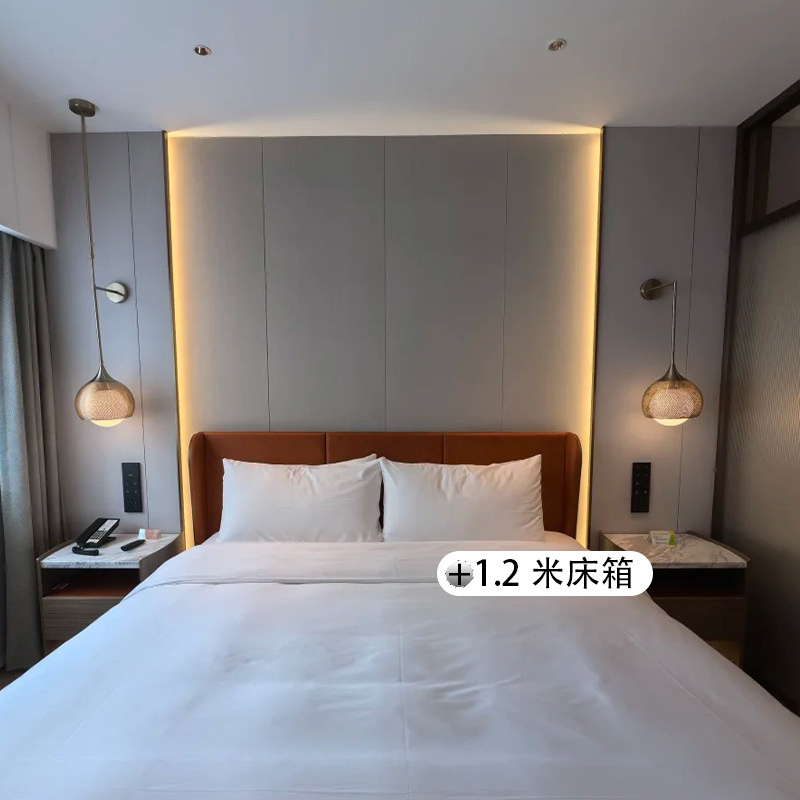 Hotel Hilton Huiting de 5 estrellas Muebles Habitaciones estándar Conjuntos completos de habitaciones personalizadas Cajas de cama especiales Renovación del hotel