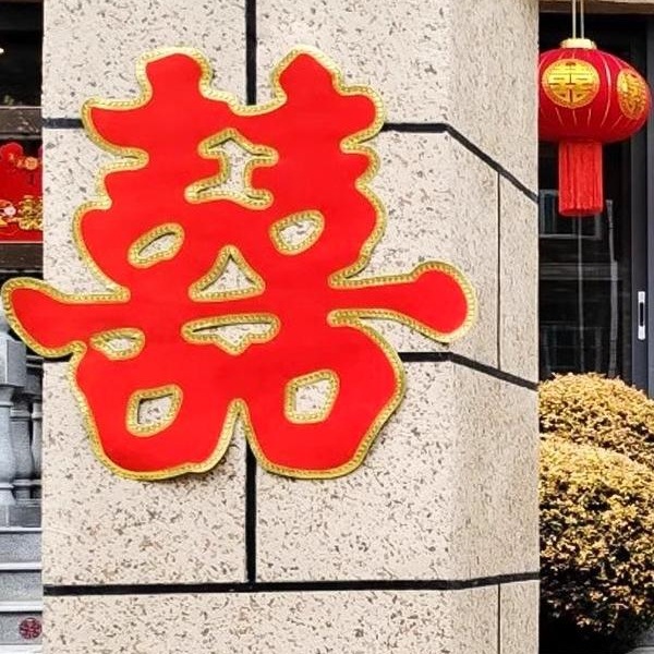 结婚用品大全婚房装饰婚礼布置卧室婚庆喜子门贴大门喜字贴纸