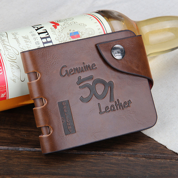 casual retro short wallet
