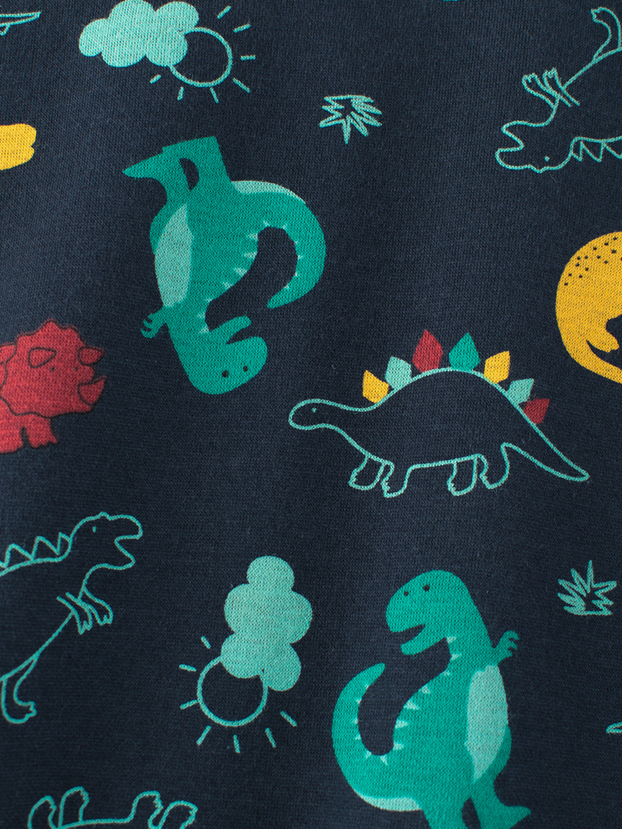 27 niños transfronterizos suministro de ropa para niños Otoño e Invierno suéter para niños suéter de dibujos animados de dinosaurio ropa de bebé entrega de una sola pieza image 4