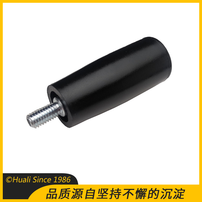 华利实力工厂塑料内六角转动手柄 黑色塑料机械机床手柄现货供应
