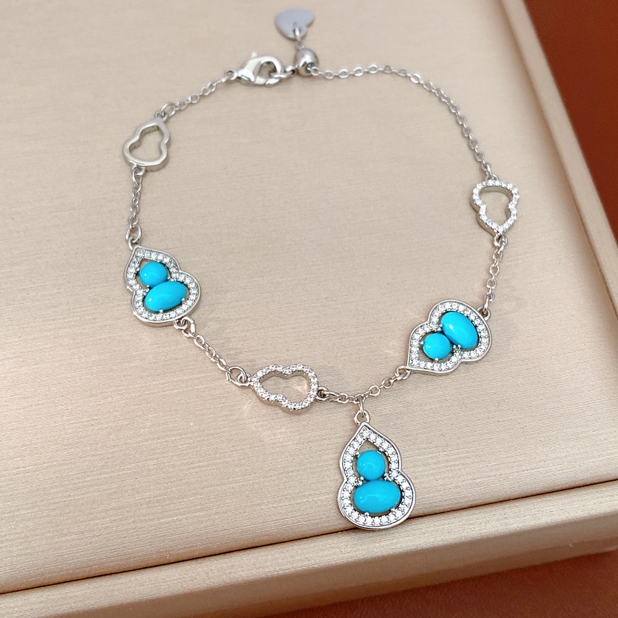 Brazalete - Plata - Azul
