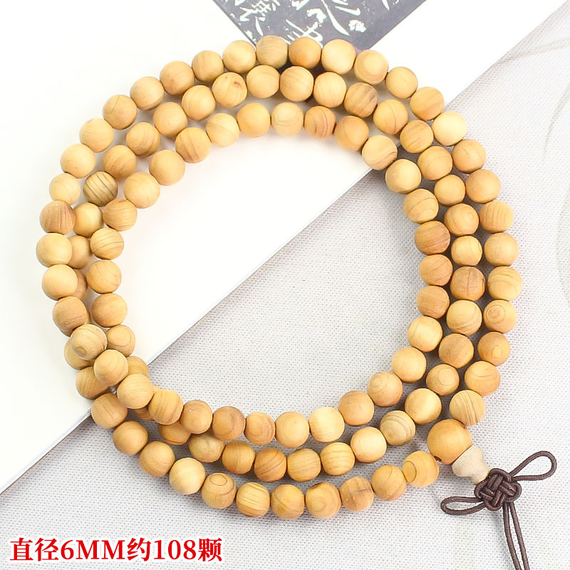 Thuja 우드 6mm-약 108