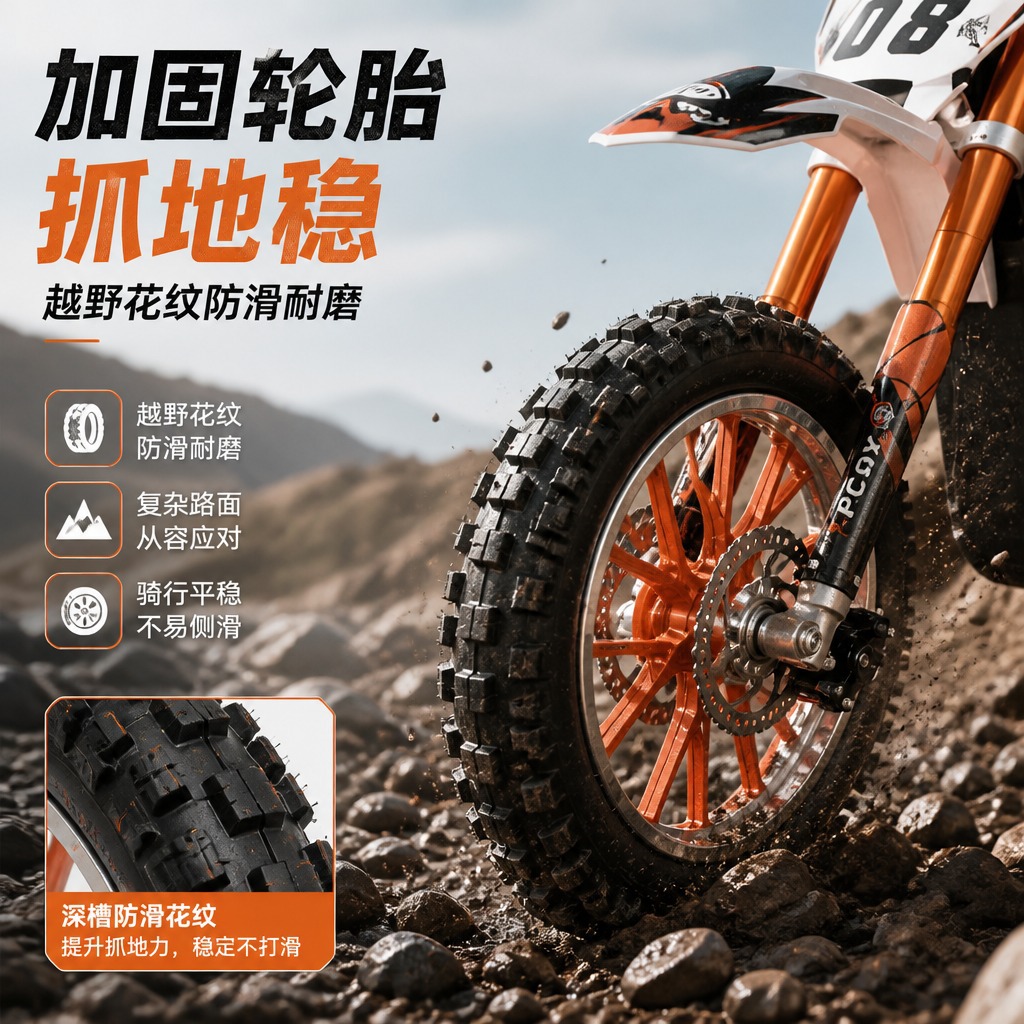 KTM portable hub motor lead-acid battery electric off-road motorcycle, children's motorcycle, small off-road vehicle, 36V 800W