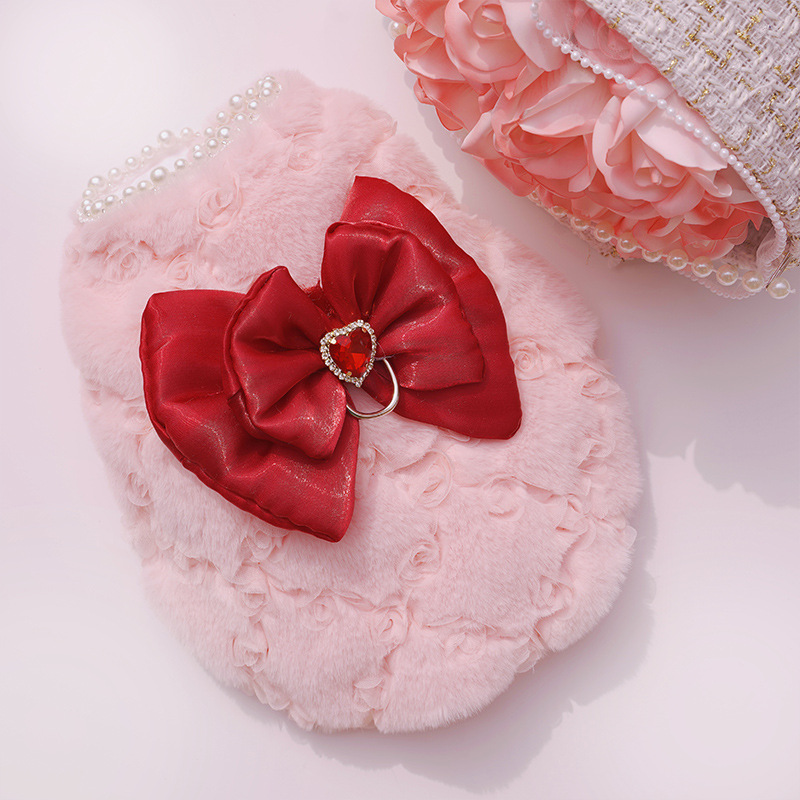 Moda nuevo estilo Chanel caliente perro gato oso de peluche VIP ropa al por mayor