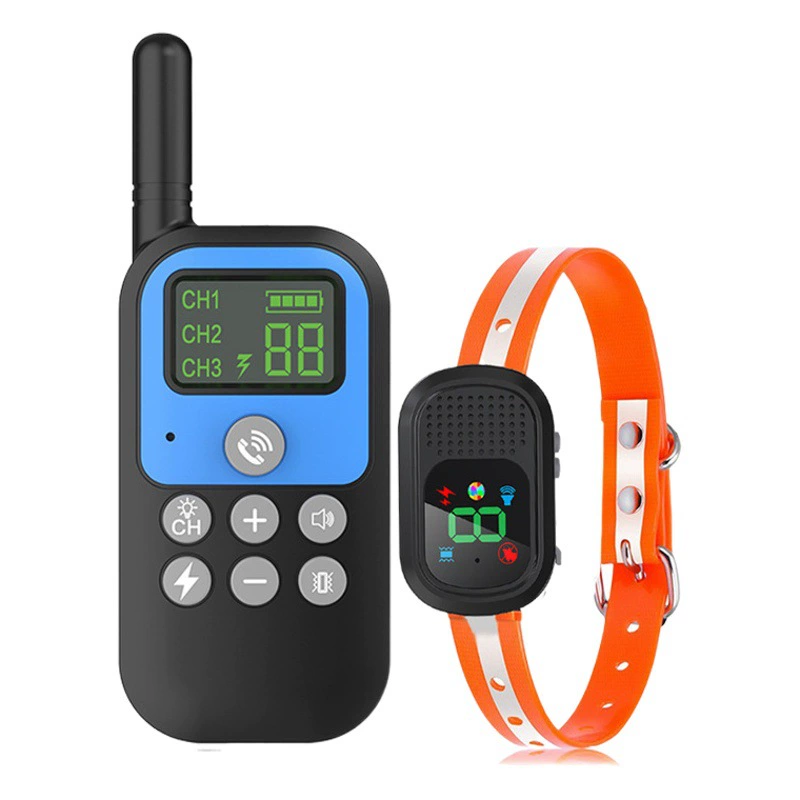 Различные осторожны избранные образцы 1500m голосовой домофон, устройство для дрессировки собак, перезаряжаемый стопор для лая, ошейник для остановки лая голосового звонка