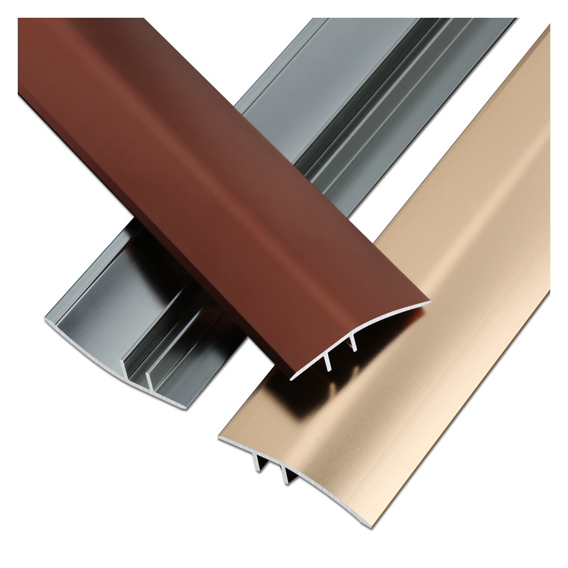 Tira de Transición de Desnivel de Aluminio Decorativa para Suelos y Azulejos image 5