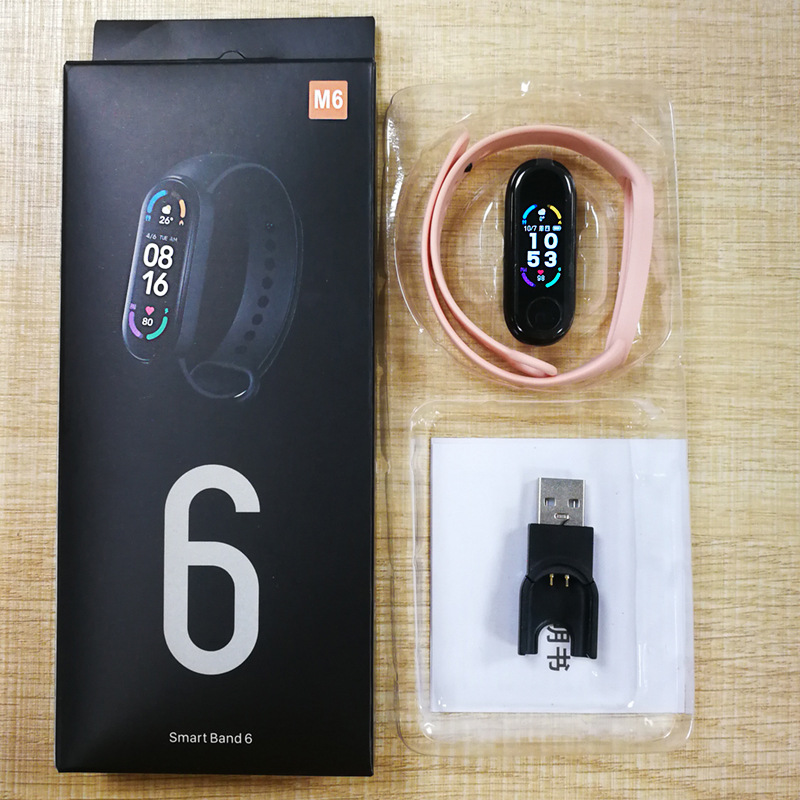 Fuente Factory m8 pulsera inteligente m7 pulsera inteligente m6 pulsera inteligente versión en inglés versión china regalo de comercio electrónico