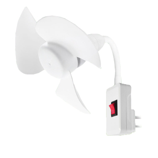 360 ° Hose Fan Blade Household Small Cyclone Socket Fan Lamp Holder Socket Energy-Saving Foreign Trade