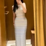 新款夏季无袖法式连衣裙