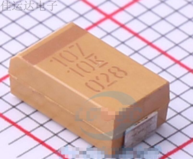T491D107M010AT 规格 100uF ±20% 10V 钽电容器