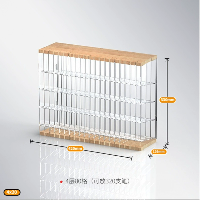 Acrylic marker, storage system, stand, capacious storage box