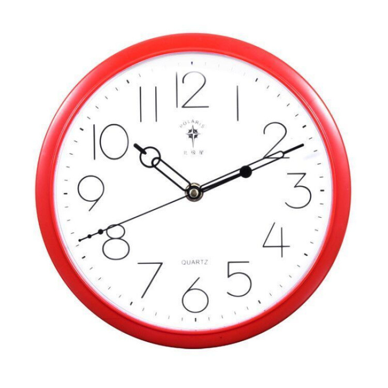 Reloj de pared de la estrella del norte sala de estar de moda doméstica reloj silencioso creativo moderno nórdico simple reloj de pared reloj de cuarzo