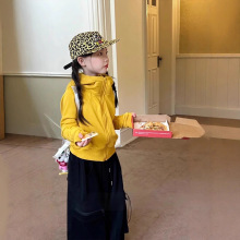 女童秋装外套2025新款女大童潮酷穿搭棒球服秋季儿童洋气炸街套装